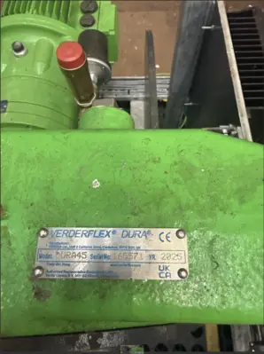 120LPM Peristaltic Pump Verderflex Dura 45
