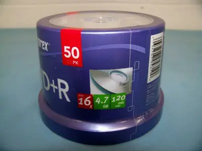 (50) Memorex DVD-R Discs - NEW IN PACKAGING