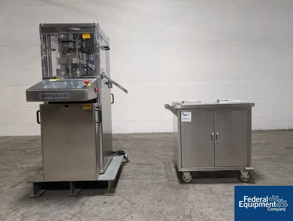 USED Riva Riva Piccola Tablet Press, Model B & D Bilayer