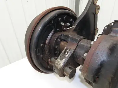Hyster E60Z-33 Forklift Front Dual Wheel Drive Axle Assembly 6-Lug & Park Brake
