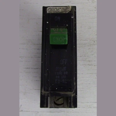Cutler Hammer 1 Pole 30 Amp Push-in Breaker
