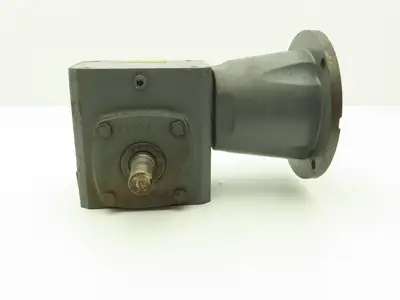 Boston Gear RF718-15 B5 G Worm Gearbox 15:1 Reducer 0.91Hp 117rpm 56C LH Output