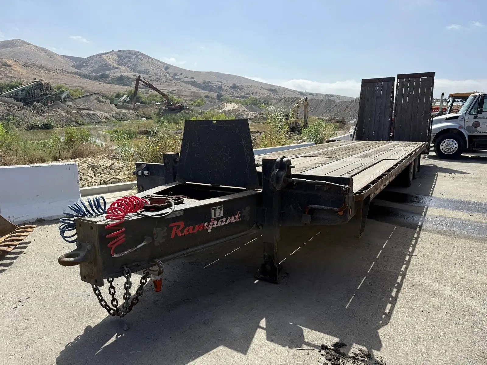 Used 2017 RAMPANT PTD 20 Deckover Trailers California US | Ben Kaplan Equipment #1489728