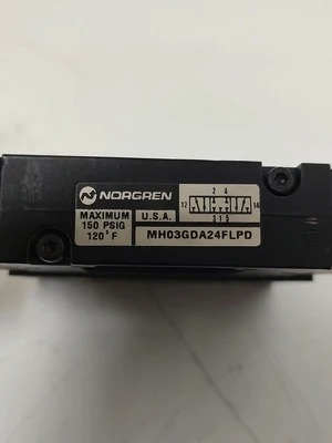 New | in-Stock Norgren MH03GDA24FLPO Solenoid Valves Kentucky US | Edwards Industrial Repair #1311747