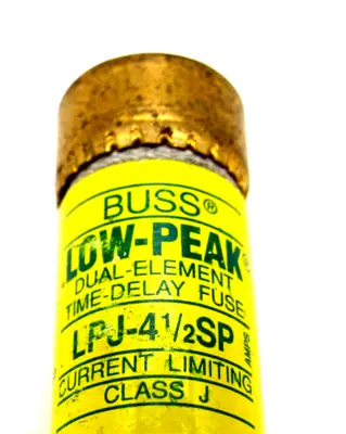 NEW LOT OF 4 BUSSMANN LPJ-4-1/2SP FUSES LPJ412SP