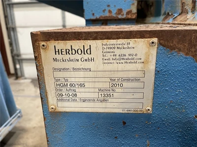 USED HERBOLD HGM60/145