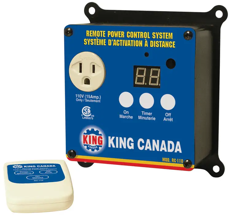 New | in-Stock KING CANADA RC-110 Miscellaneous Woodworking Equipment British Columbia CA | Lenmark #273622