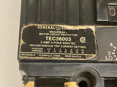 USED GENERAL ELECTRIC GE TEC36003