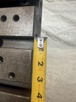 20" WIDE X 80" TALL X 24" DEEP T-SLOTTED ANGLE PLATE SET. STOCK # 0432326