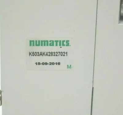 NEW NUMATICS K503AK428327021 VERTICAL MANIFOLD END PLATE