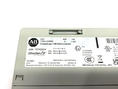 USED ALLEN-BRADLEY SER. A COMPACTLOGIX 1MB MOTION CONTROLLER
