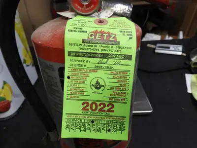 New | in-Stock Isaac Peoria New Unused Sentry SY-1014 Dry Chemical Portable Fire Extinguisher 10lb 2019 C IP Fire Extinguishers Illinois US | Falcon Restaurant Supply #1376557