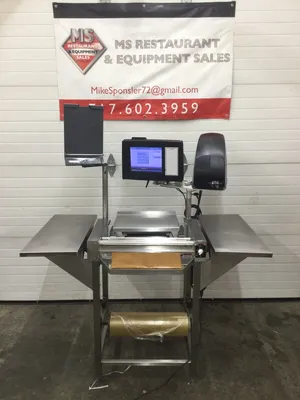 Hobart HWS-4 W/ Access Printer CPU Deli Grocery Scale EPCP-3WM & EPP-3 Working