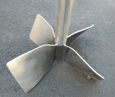 USED FOUR BLADE MIXER 18" MIXING BLADES
