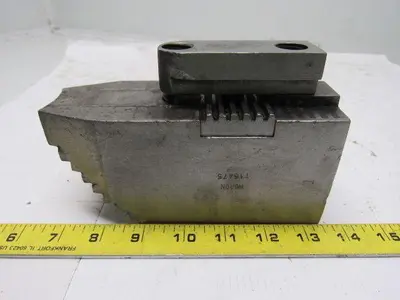 Huron T15A75 Lathe Chuck Soft Jaws 6-3/4"L x 2-1/2"W X3"T Lot of 3