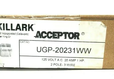NEW HUBBELL UGP-20231WW EXPLOSION PROOF PLUG UGP20231