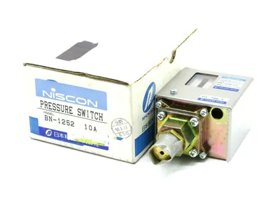NEW NISCON NIHON SEIKI BN-1252 PRESSURE SWITCH BN1252 10A