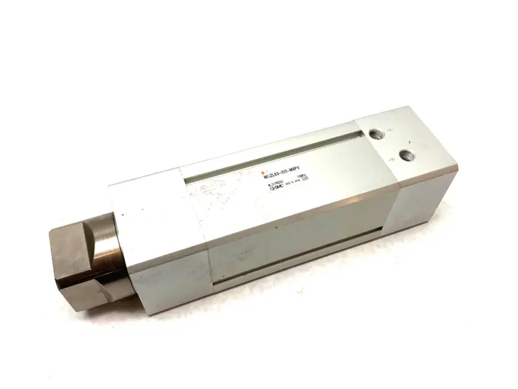 Used SMC NON-LUBE DOUBLE POWER CYLINDER 63MM BORE 100MM STROKE Pneumatic Cylinders Michigan US | Maverick Industrial Sales #1122627