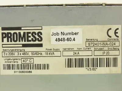 Used PROMESS _UNKNOWN_ Servo Drives Indiana US | Arrow Industrial #1408044