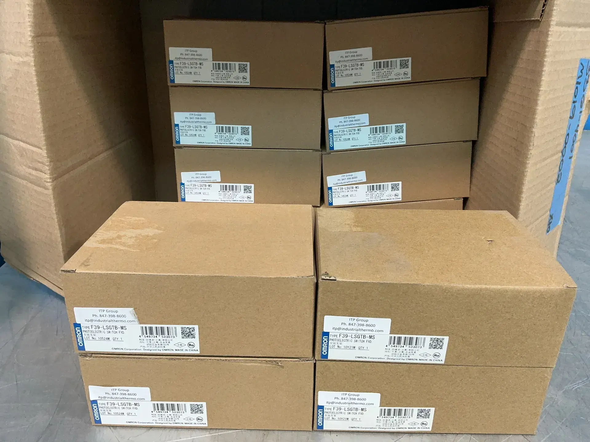 Used OMRON CORPORATION F39LSGTBMS Photoelectric Sensors Ohio US | HGR 24 #1545386