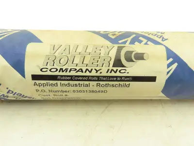 Valley Roller 2.00x28.38x2.50 Rubber Covered Print Press Roller 28.5"