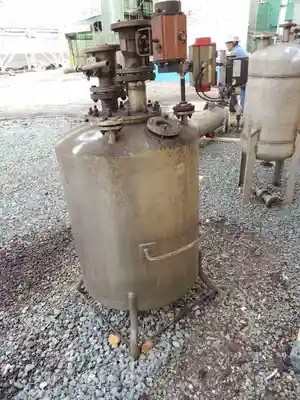 100 gal alloy fab stainless steel pressure vessel