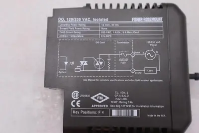 NEW OPEN BOX DELTAV KJ3001X1-BH1 120/230VAC NSNP STOCK 3275