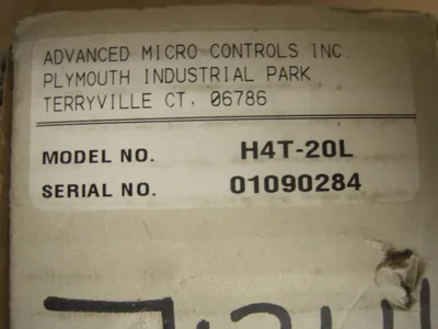 NEW ADVANCED MICRO CONTROLS H4T-20L TRANSDUCER RESOLVER H4T20L