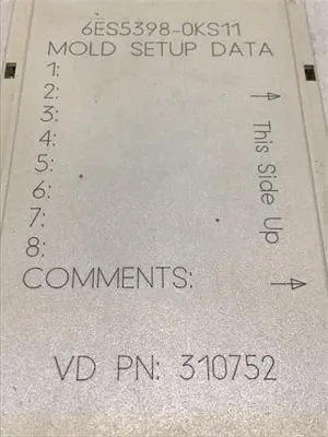 USED SIEMENS 6ES5 398-0KS11