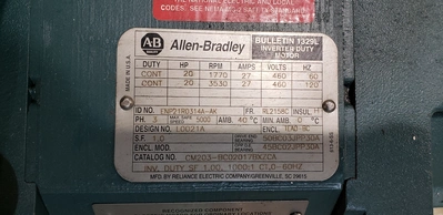 Allen Bradley CM203-BC02017BXZCA Electric Motor