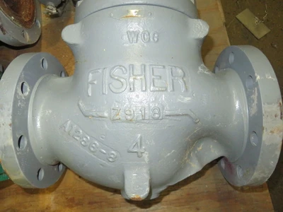 Fisher 4" type ET Steam Control Valve Class 150