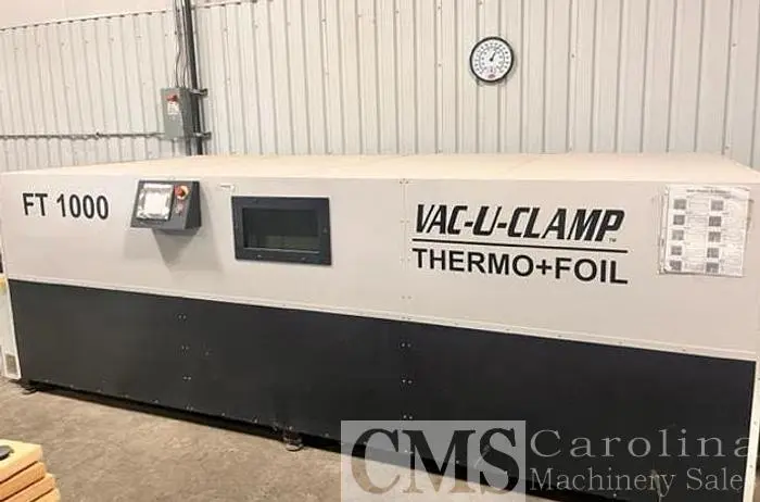 Used VAC-U-CLAMP FT 1000 3DL/THERMOFOIL DOUBLE TABLE PRESS Miscellaneous Woodworking Equipment North Carolina US | CAROLINA MACHINERY SALES #422244