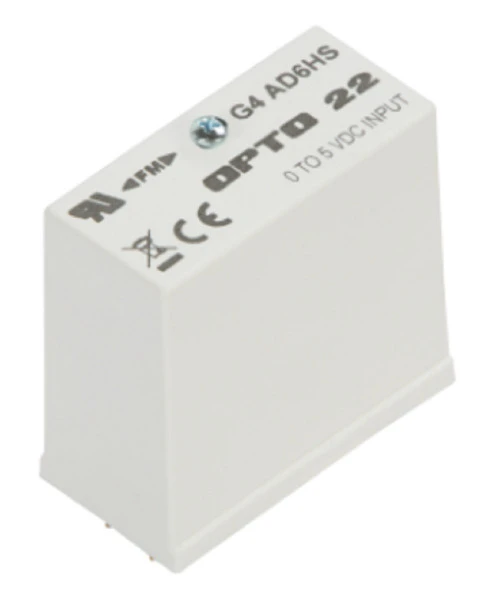 Opto 22 G4AD6HS G4 0 to +5 VDC Analog Input Logic Module, High Speed [Refurbished]