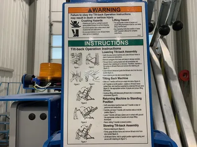 New | in-Stock 2026 GENIE AWP-40S PUSH AROUND AERIAL WORK PLATFORM Scissor Lifters Alberta CA | Adcock Equipment #1417637