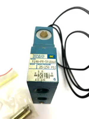 New | in-Stock MAC 914A-PM-591BAAD Solenoid Valves Michigan US | Maverick Industrial Sales #1392960