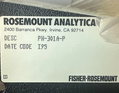 NEW Fisher Rosemount PH301A-P