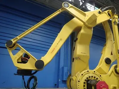 Used FANUC M41OIB/700 WITH R30IB CONTROL, CABLES & TEACH PENDANT Robots | Harbor Machinery Inc. #1283332