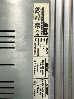 Used AC TECH SF475 Variable Speed Drives Ohio US | HGR 24 #1419572