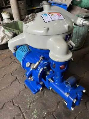 (2) Alfa-Laval MAB 103B-24 oil purifiers, SS bowl.