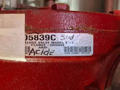 Containerized Foam Fire Suppression System w/ Deluge Valve, Potter Controls & Piping Manifold