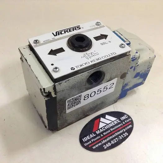 Used VICKERS DG4S56BWT11 Valves/Fittings Michigan US | Ideal Machinery #608891