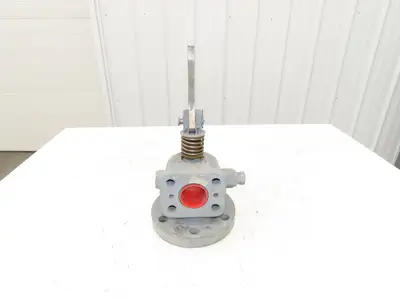 Diamond Power 309183-0525 Poppet Valve 2" 4- Bolt Flange to 3-1/2" ANSI Flange