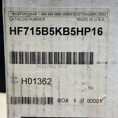 NEW Boston Gear HF715B5KB5HP16
