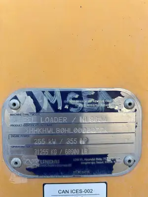 Used 2022 HYUNDAI HL980A Wheel Loaders South Carolina US | National Equipment Dealers #1422480