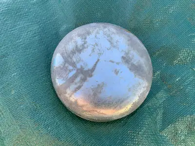 Galvanized, Threaded Steel Cap