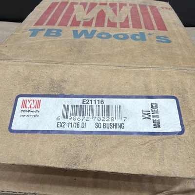 New | in-Stock TB Wood's E21116 Power Generation Indiana US | J&J Industrial Supply #1513128