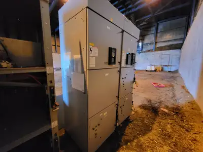 4160 Volts, Series 81000 Two-Column Motor Control Center (MCC) Section
