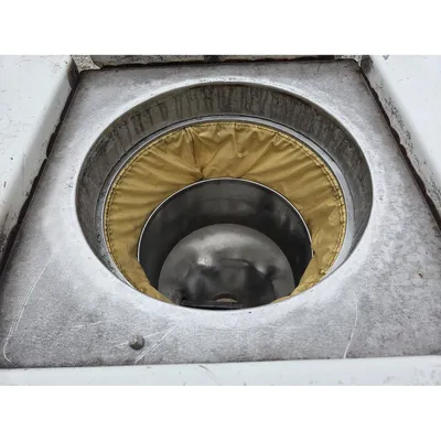 Used Bulk Bag Unloading Base with Invicta Vibrator