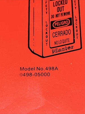 NEW Master Lock 498A