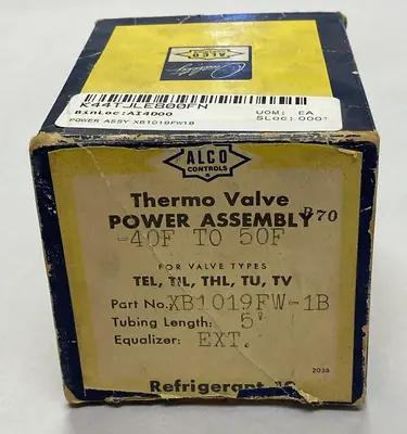 Used ALCO CONTROLS XB-1019FW-1B HVAC Parts and Equipment | Surplus Asset Holdings #1201531